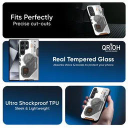 QRIOH Typography Printed Samsung Galaxy A70 Back Case Mobile Accessories image 5