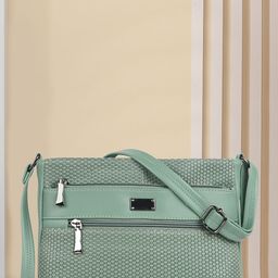 NORVE Women Textured Crossbody Sling Bag-image-60
