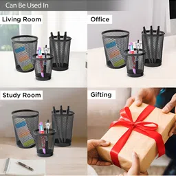 UMAI Black Set of 3 Regular Multi-Utility Organisers image 4