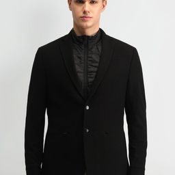 Arrow Notched Lapel Single Breasted Slim-Fit Blazer-picture-44
