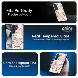 QRIOH Geometric Printed Samsung Galaxy S24 Plus Back Case Mobile Accessories image 2