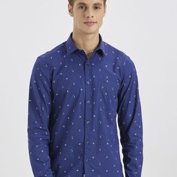 ROCKING SWAMY Men Printed Regular Fit Spread Collar Casual Shirt-image-75