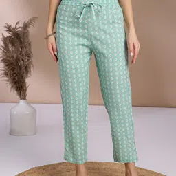 Anouk Ethnic Motifs Printed Regular Thread Work Kurta with Trousers & With Dupatta image 2