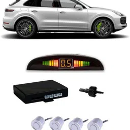 JB462 Silver Car Reverse Parking Sensor with LED Display 4 Sensor J462 Parking Sensor-20