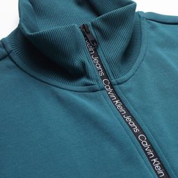calvin klein jeans Calvin Klein Mock Collar Front Open Sweatshirt image 2