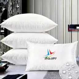 LUXURY Polyester Fibre Solid Sleeping Pillow Pack of 4-image-21