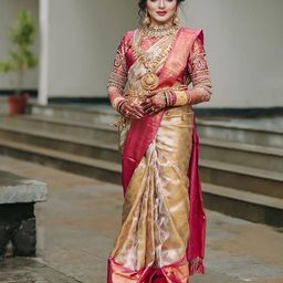 AMRUTKALA SAREES Women Woven Design Banarasi Saree-image-12