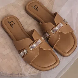 Carlton London Women Party Open Toe Flats-image-57
