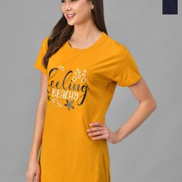 Dreambe Women 2 Pockets T-shirt-image-88