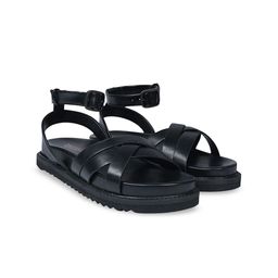 Truffle Collection Open Toe Flats-picture-32