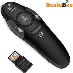 SCALEBEE 2.4GHz Wireless USB Presenter PowerPoint Remote PPT Clicker for Presentation Presenter Remote Presenter-17