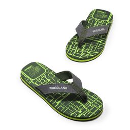 Woodland Men Printed Rubber Thong Flip-Flops-picture-55