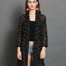 TANDUL Women Printed Longline Shrug-image-65