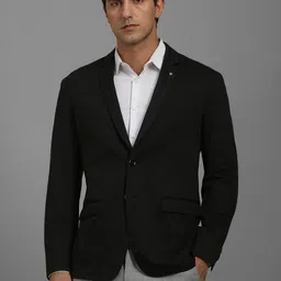 Louis Philippe Slim-Fit Single-Breasted Blazer-picture-50