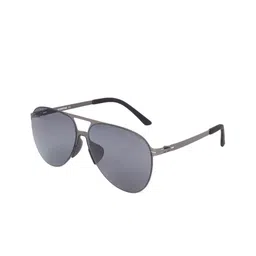 HASHTAG EYEWEAR Men Aviator Sunglasses with Polarised Lens EVAI-HL7315-M03-image-66