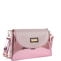 SPOTIC Structured Sling Bag with Tasselled image 3