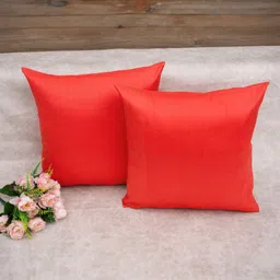 RoyalDeco Coral Set of 2 Square Cushion Covers-23
