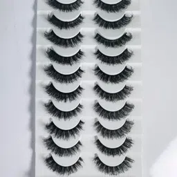 THE WINK STUDIO Set Of 10 Reusable Lightweight False Eyelashes image 2