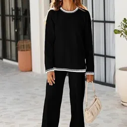 TRENBEE Round Neck Top With Trousers Co-Ords-picture-14