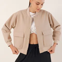 BIGDART Women Colourblocked Tailored Jacket-image-39