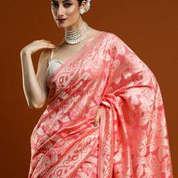 Mitera Ethnic Motifs Zari Chanderi Saree-image-79