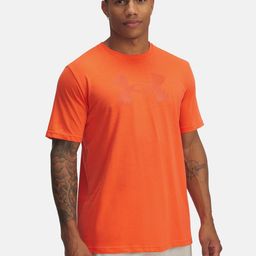 UNDER ARMOUR Reflective Brand Logo Printed Loose Fit Sports T-shirt-image-37
