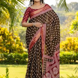 KALINI Dabu Zari Dabu Saree-picture-9