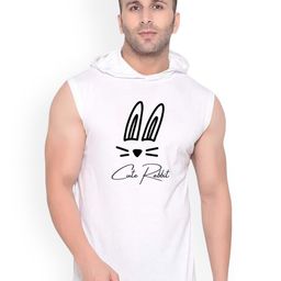 Fashnobic Cute RabbitPrinted Cotton Gym Vests K__print-125_gym_vest_white-image-62