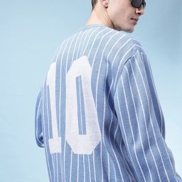 glitchez Striped Oversized Pullover-picture-10