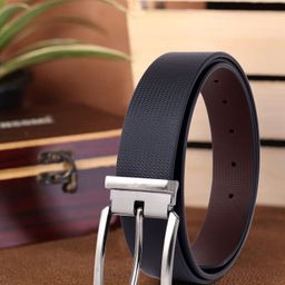Provogue Men Textured Leather Belt-picture-3