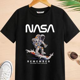 Dagcros Boys Black Tshirts-32