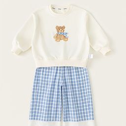 LULU & SKY Girls Printed Top with Palazzos-image-43
