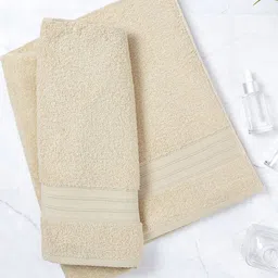Layers Cream-Coloured 1 Cotton 450 GSM Bath Towel-image-46