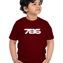 Chombooka Kids Typography Printed Applique T-shirt-picture-42