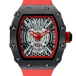Precious Duke Men Dial & Straps Analogue Pointer Mechanical Watch PD_765723278937_Red_86-picture-12