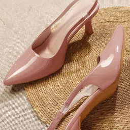 Chemistry Embellished PU Kitten Pumps-28