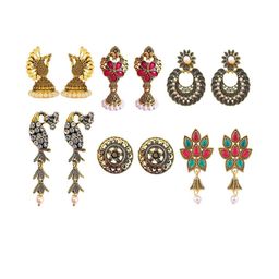 muccasacra Multicoloured Alloy Earrings-image-85