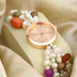 HAUTE SAUCE by Campus Sutra Women The Maryam Round Watch AAW25_HSWC6031-image-8