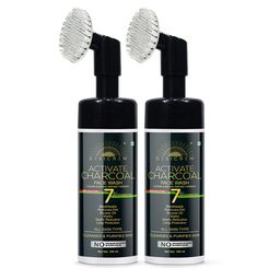 Desi Crew Set Of 2 Activated Charcoal Face Wash 100 ml Each-2