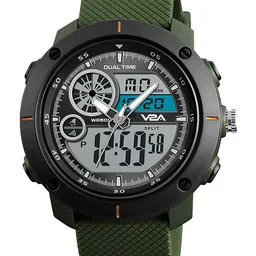 V2A Men Dial & Straps Analogue and Digital Watch V2A-1361-Green-47