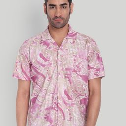 Stysure Men Comfort Semi Sheer Casual Shirt-image-6