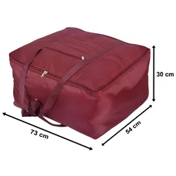 ANKIT INTERNATIONAL Maroon Set of 2 Regular Multi-Utility Organisers image 5