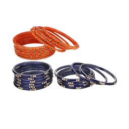 1ST TIME Orange Alloy Bangle-19