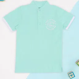 Pantaloons Junior Boys Printed Mandarin Collar Pockets T-shirt-picture-13