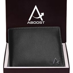 ABOOST Men Textured Leather Two Fold Wallet-image-91