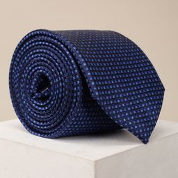 Louis Philippe Men Woven Design Broad Tie-image-79