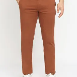 Basics Men Tapered Fit Formal Trousers-image-90