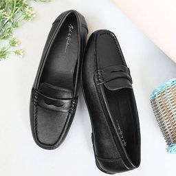 Mast & Harbour Women Solid Round Toe Regular Sneakers-image-56