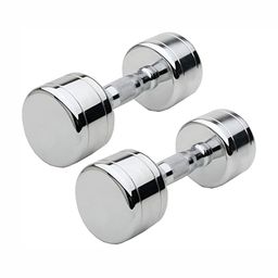 HackerX Set Of 2 Fixed Weight Dumbbell - 2Kg Each image 1
