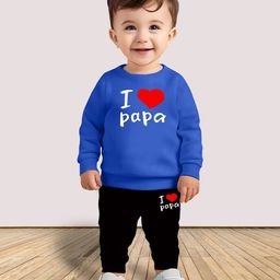 MITANSH Kids Printed Round Neck Sweatshirt With Jogger-image-117